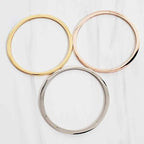 Personalized Stainless Steel Bangle Bracelet