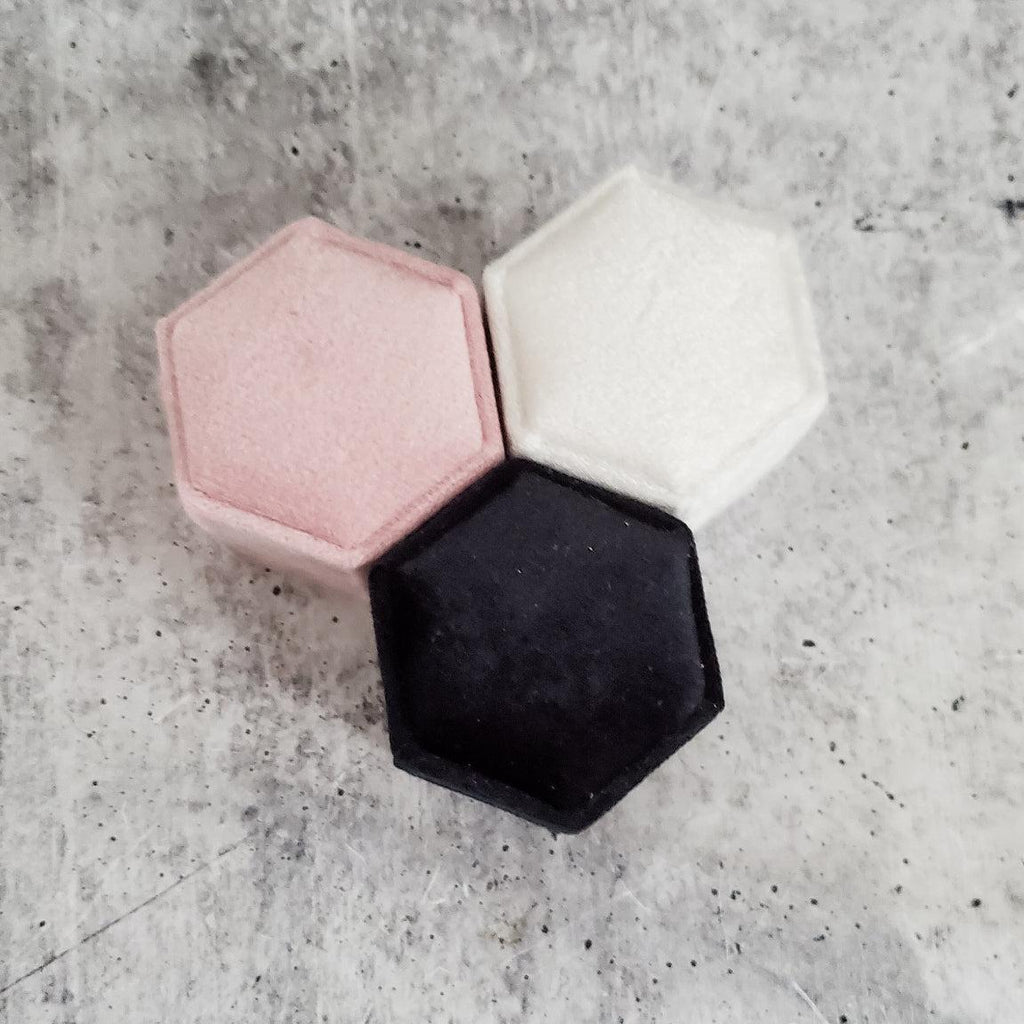 Personalized Velvet Ring Box