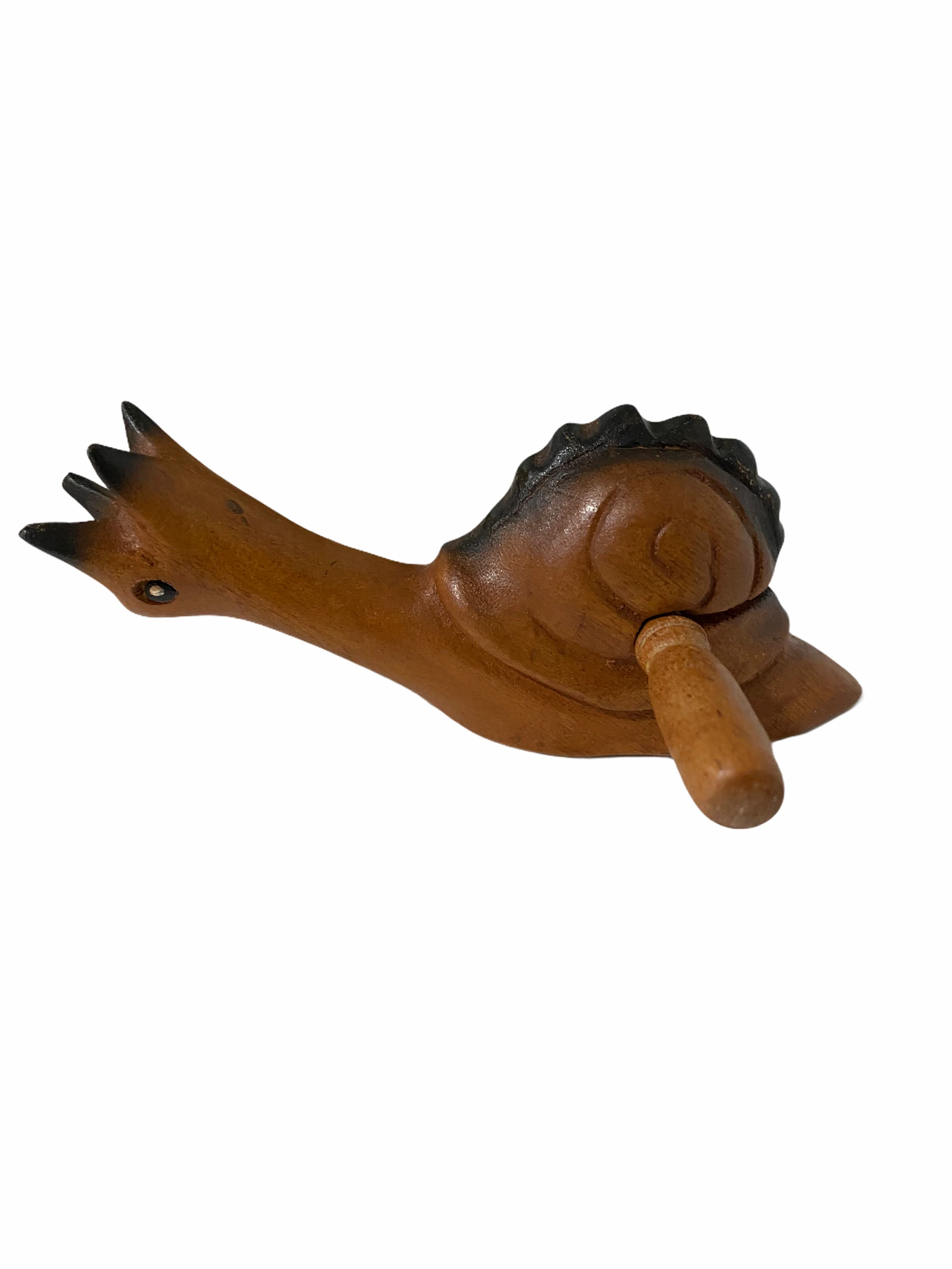 Wooden Musical Snail Percussion Instrument by Music Frog Co