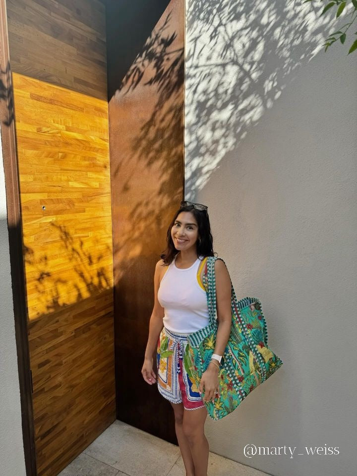 Soléa Cotton Kahlo Tote