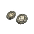 Silver Coin Mazaheri Earrings