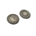 Silver Coin Mazaheri Earrings