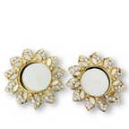 Crystal Diya Set of 2 - Beautiful Return Gifts for Any Occasion - Diwali Gifts