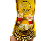 Ready-to-Gift Combos - Shubh Labh & Diyas in Gift Box & Happy Diwali Decal