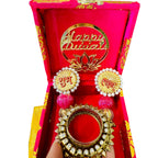 Ready-to-Gift Combos - Shubh Labh & Diyas in Gift Box & Happy Diwali Decal