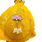 Round Mirror Work and Ghungroo T-Light Holder with Polti