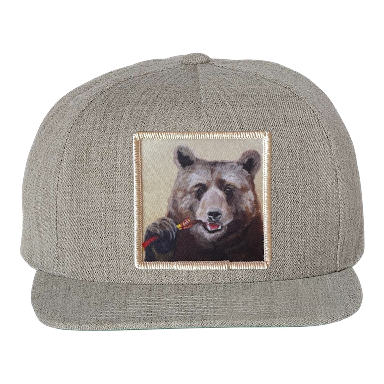 Heather Grey Snapback