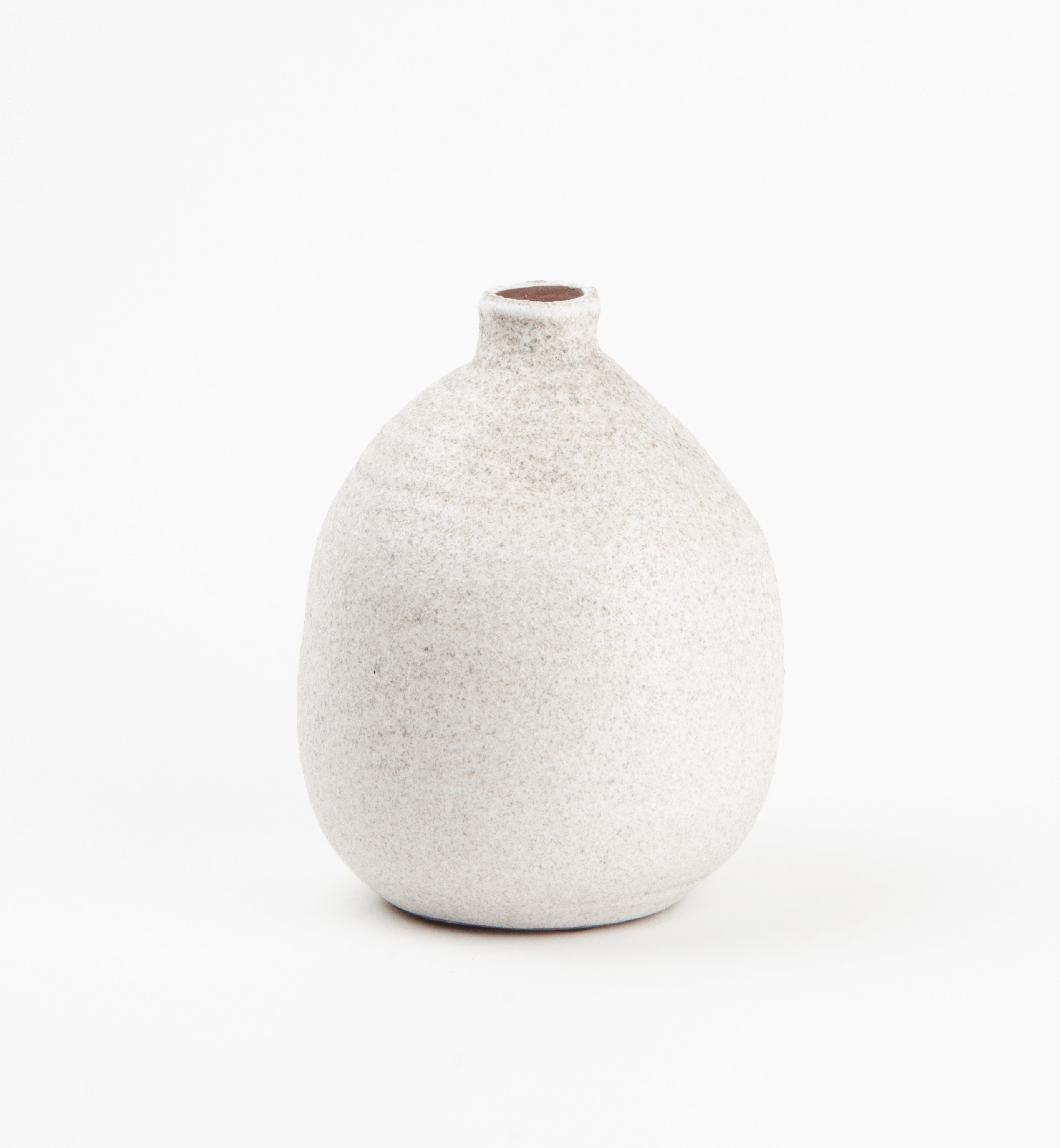 Distressed Terracotta Vase with Glaze