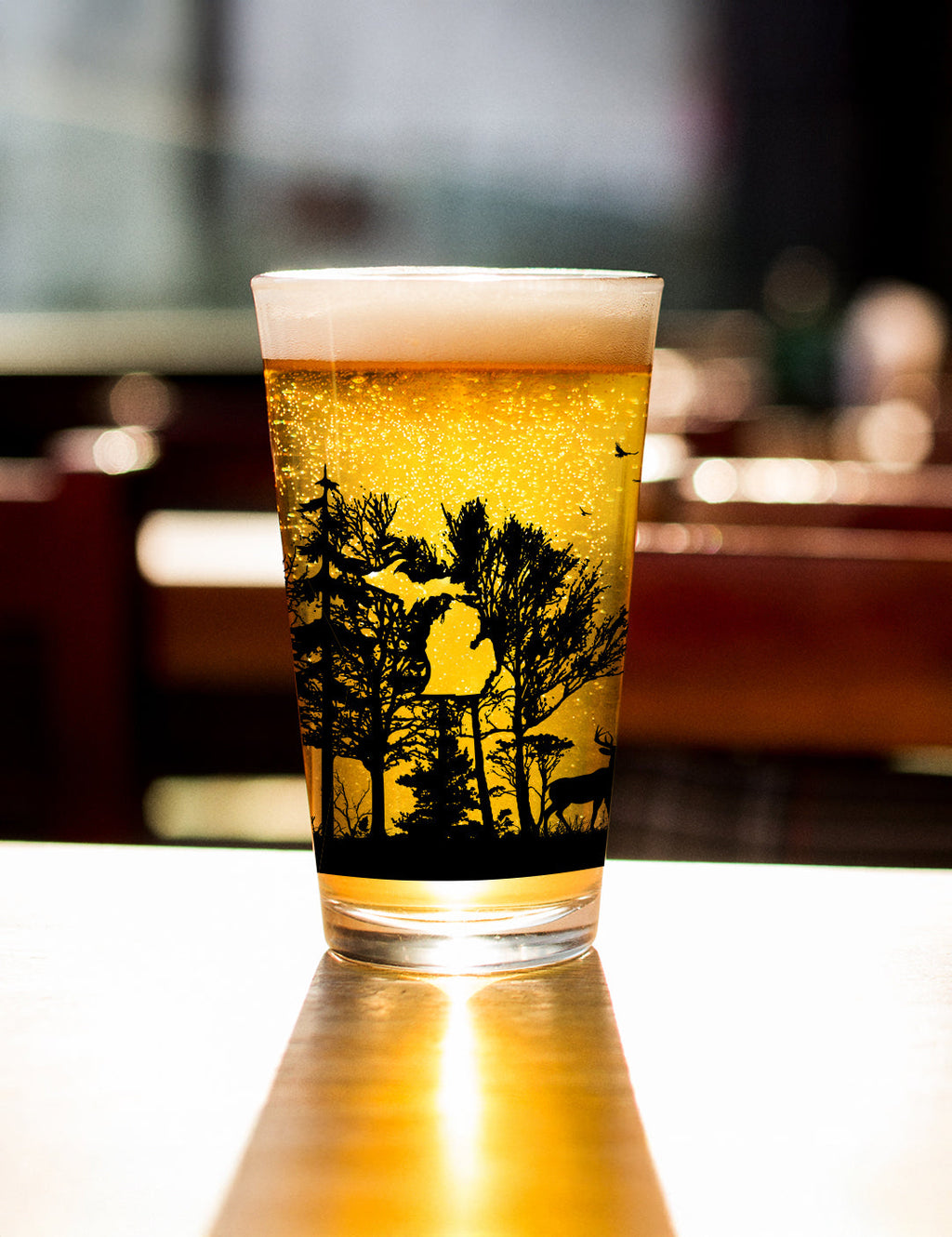 Michigan Forest - Pint Glass