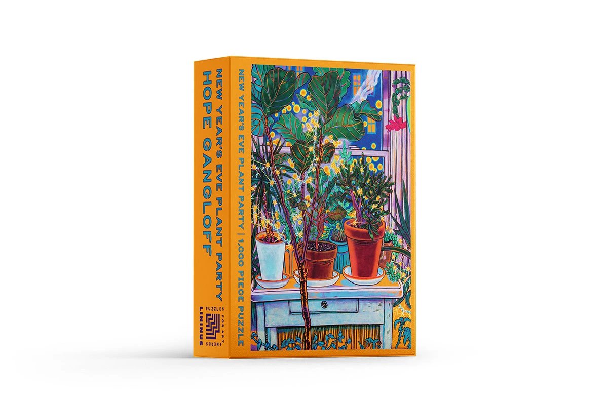 New's Year Eve Plant Party - 1,000 Pieces by Lininus Puzzles
