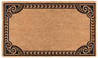 Polynesian Border Personalized Coir Mat