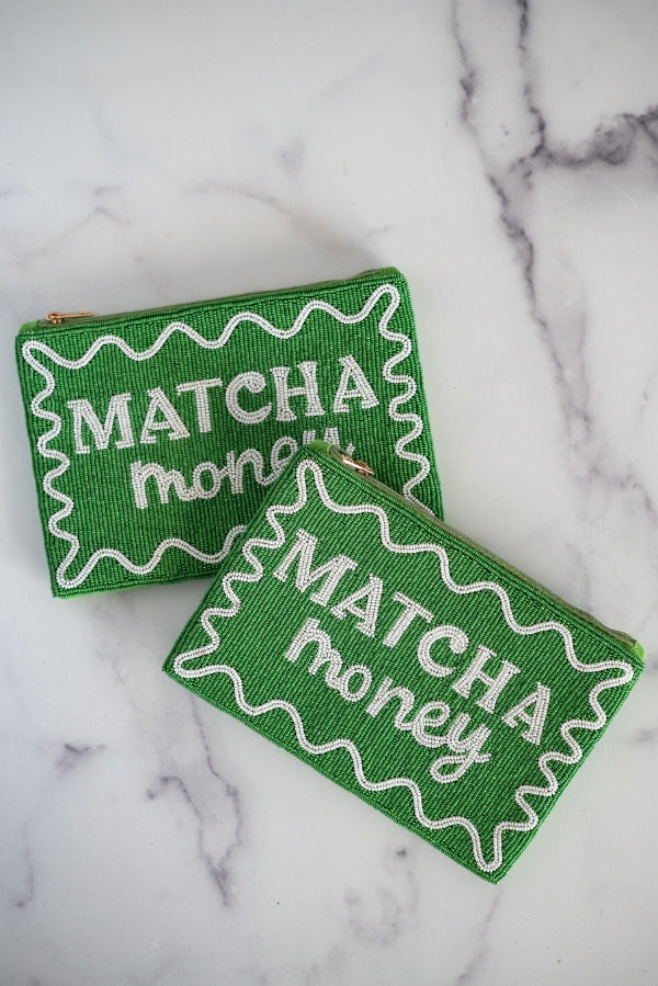 The Matcha Money Mini Clutch