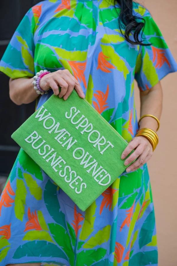 The Support Women Owned Businesses Clutch by TheTinyTassel