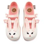 Chocolaticas® Rabbit Women's Mary Jane Flat by Hot Chocolate Design