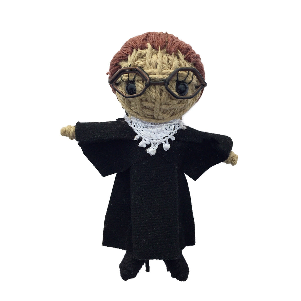 Kamibashi String Doll Keychain - Ruth Bader Ginsberg