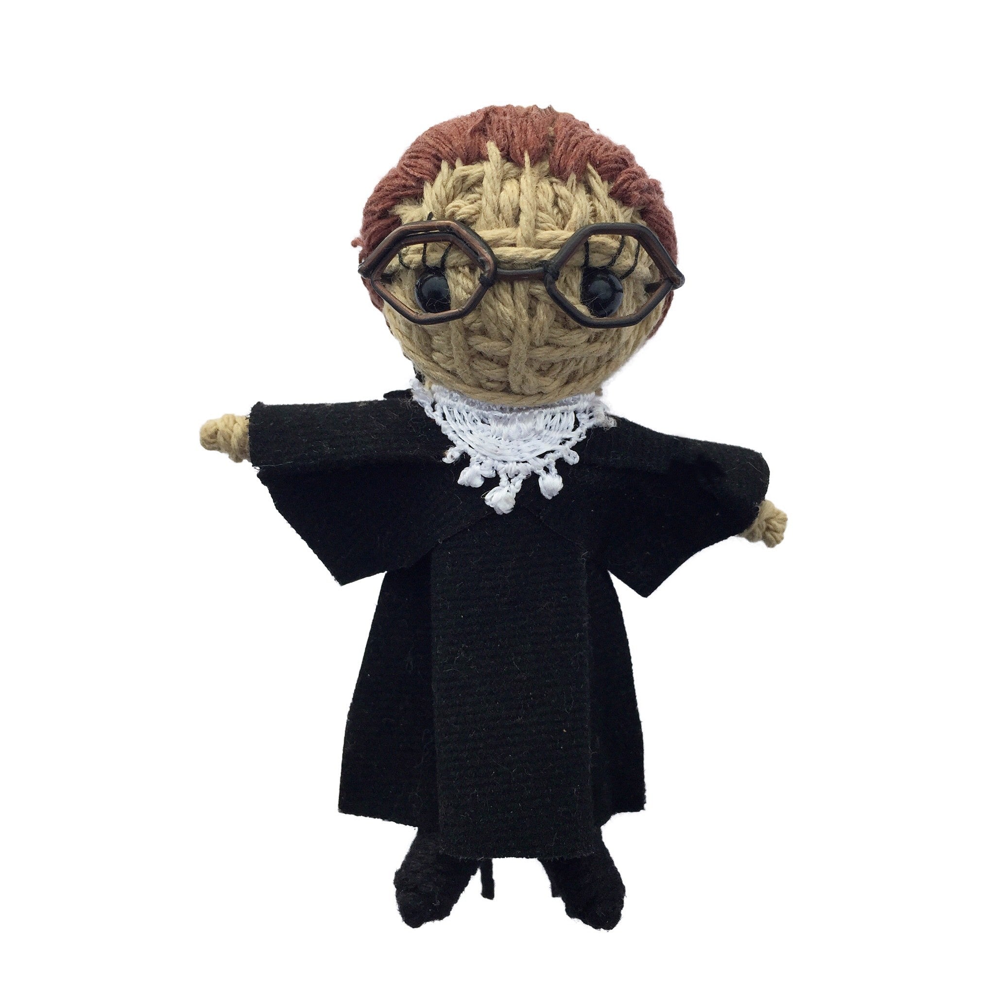 Kamibashi String Doll Keychain - Ruth Bader Ginsberg