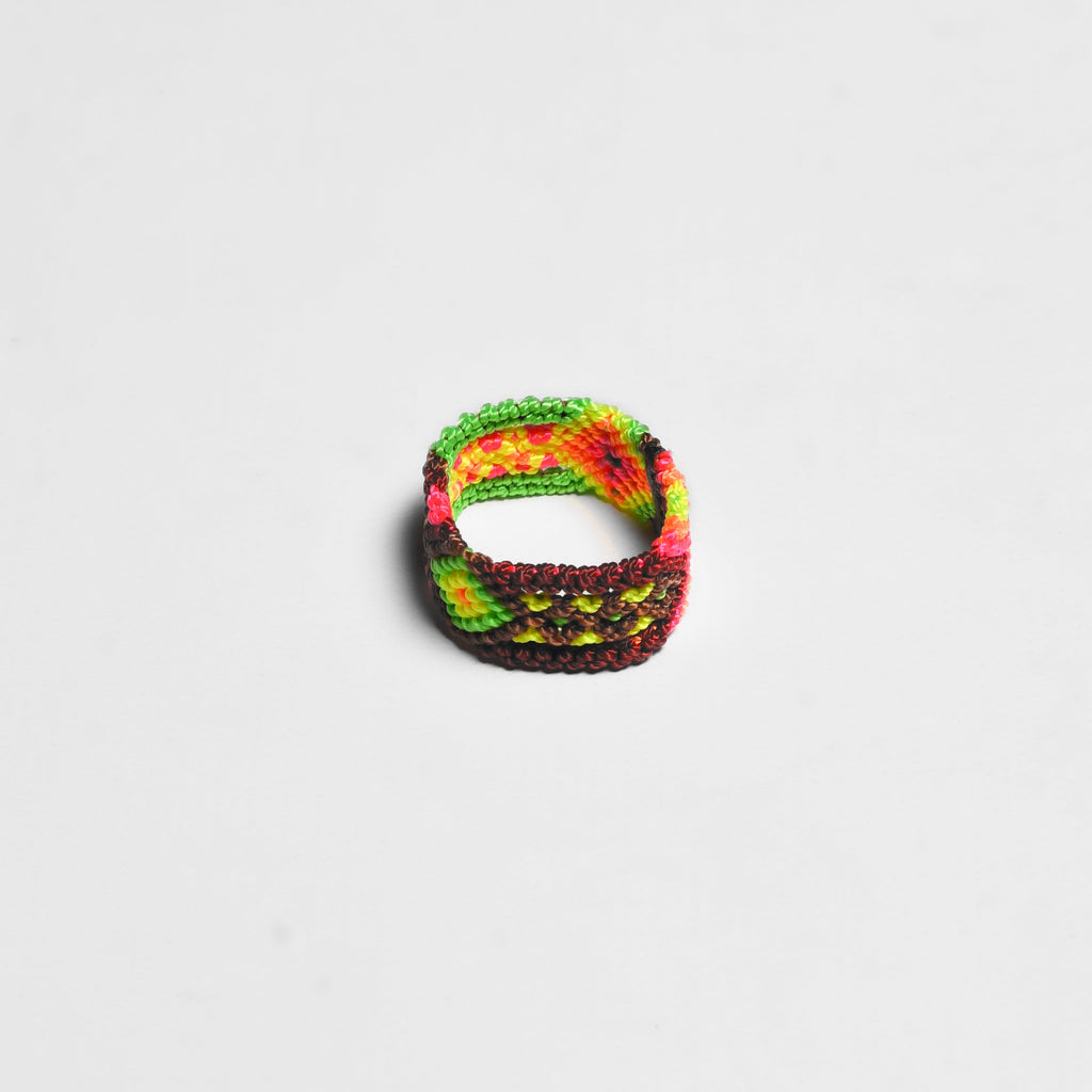 Friendship Macrame Woven Ring - Mexico