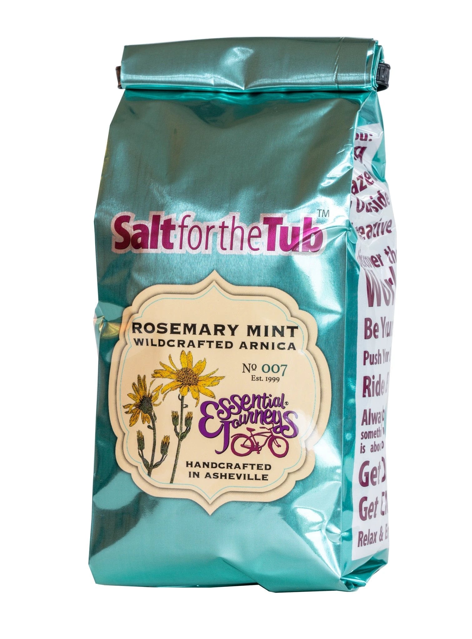 ROSEMARY MINT & ARNICA BATH SALTS 16 oz. OR 32 oz. by Essential Journeys