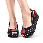 Chocolaticas® Rockabilly Women's Sandal by Hot Chocolate Design