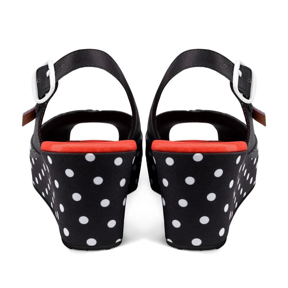 Chocolaticas® Rockabilly Women's Sandal by Hot Chocolate Design