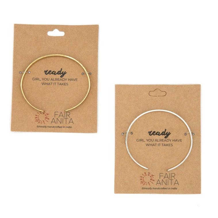 Have What It Takes Quote Cuff by Fair Anita