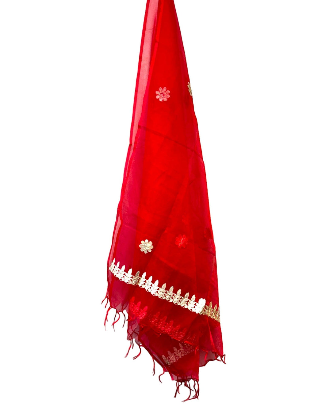 Dupatta with Golden Gota Work