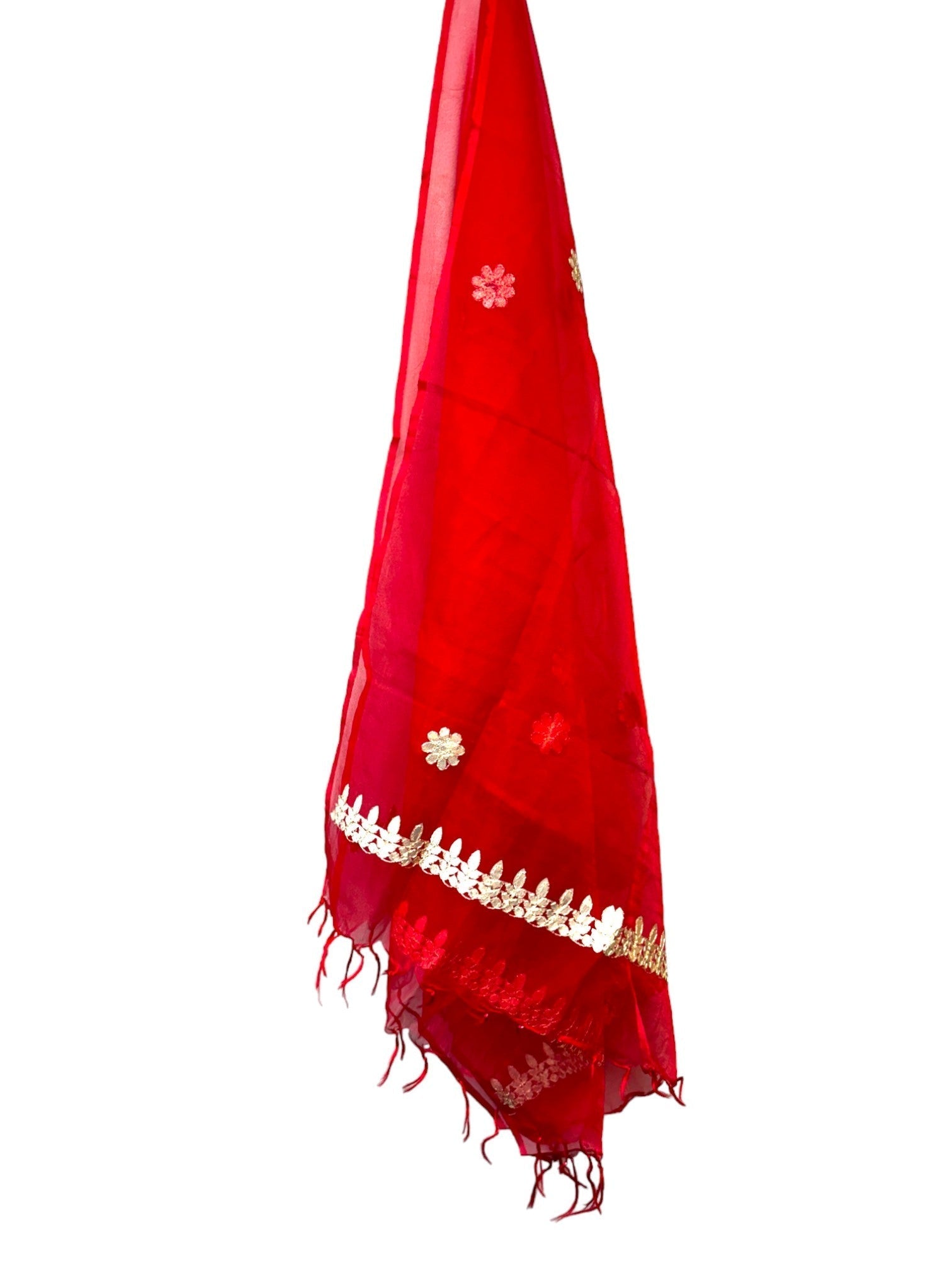 Dupatta with Golden Gota Work