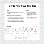 Celestial Rainbow Ring by Fair Anita