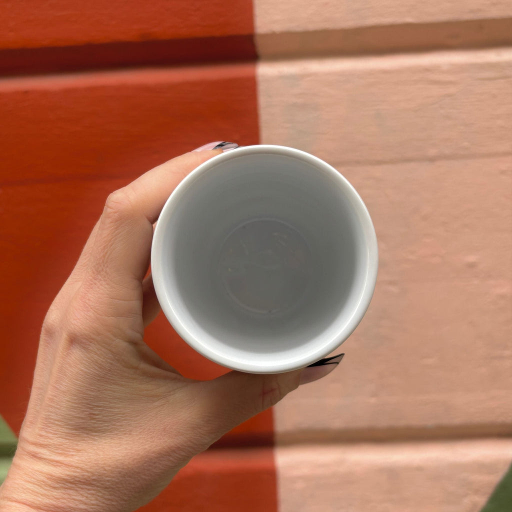 Rise & Shine Ceramic Mug with Bamboo Base