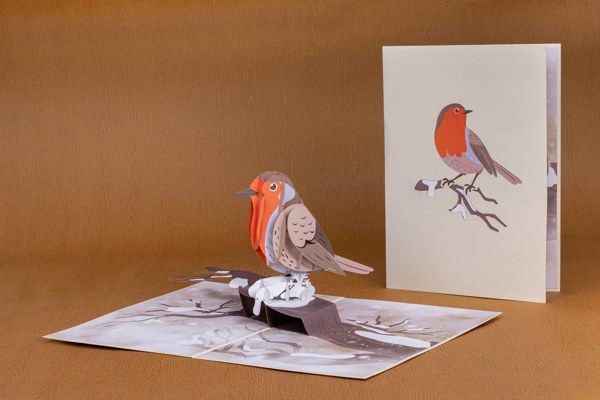 Robin Pop Up Card by Paper Love