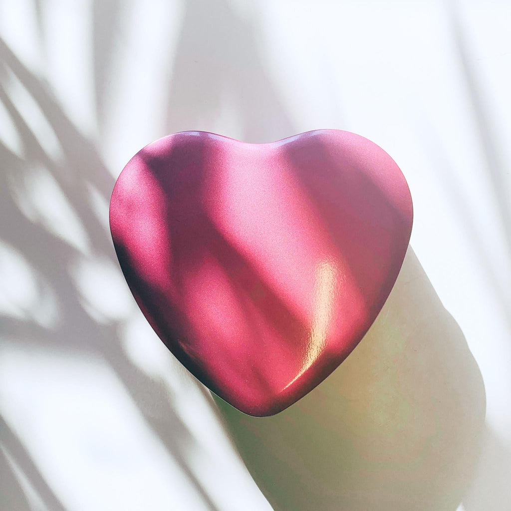 Romantic Set of 3 Mini Heart Claws in Heart Shaped Gift Box