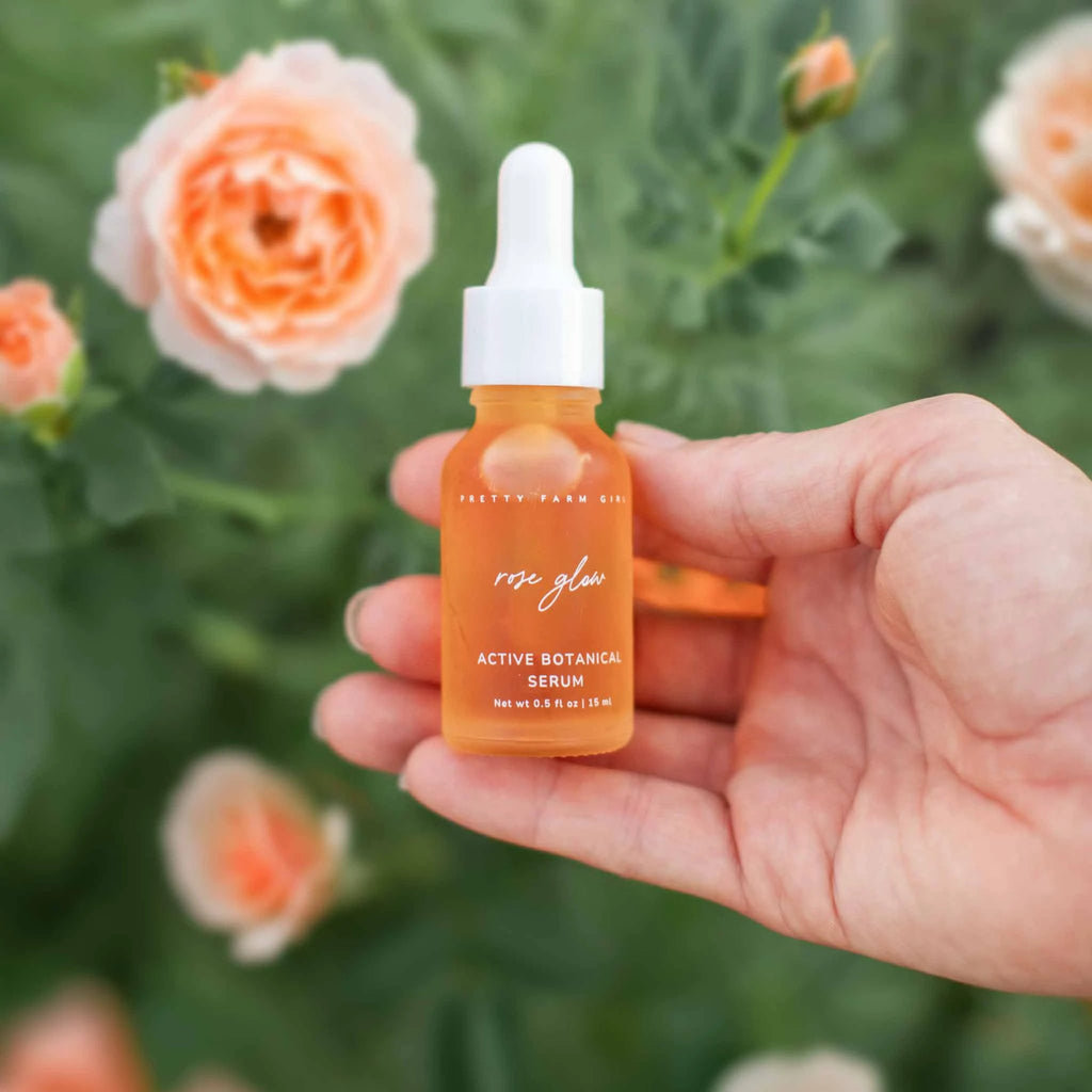 Rose Glow Anti-Aging Face Serum by Pretty farm girl