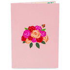 Roses Basket Pop Up Card by Paper Love