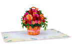 Roses Basket Pop Up Card by Paper Love