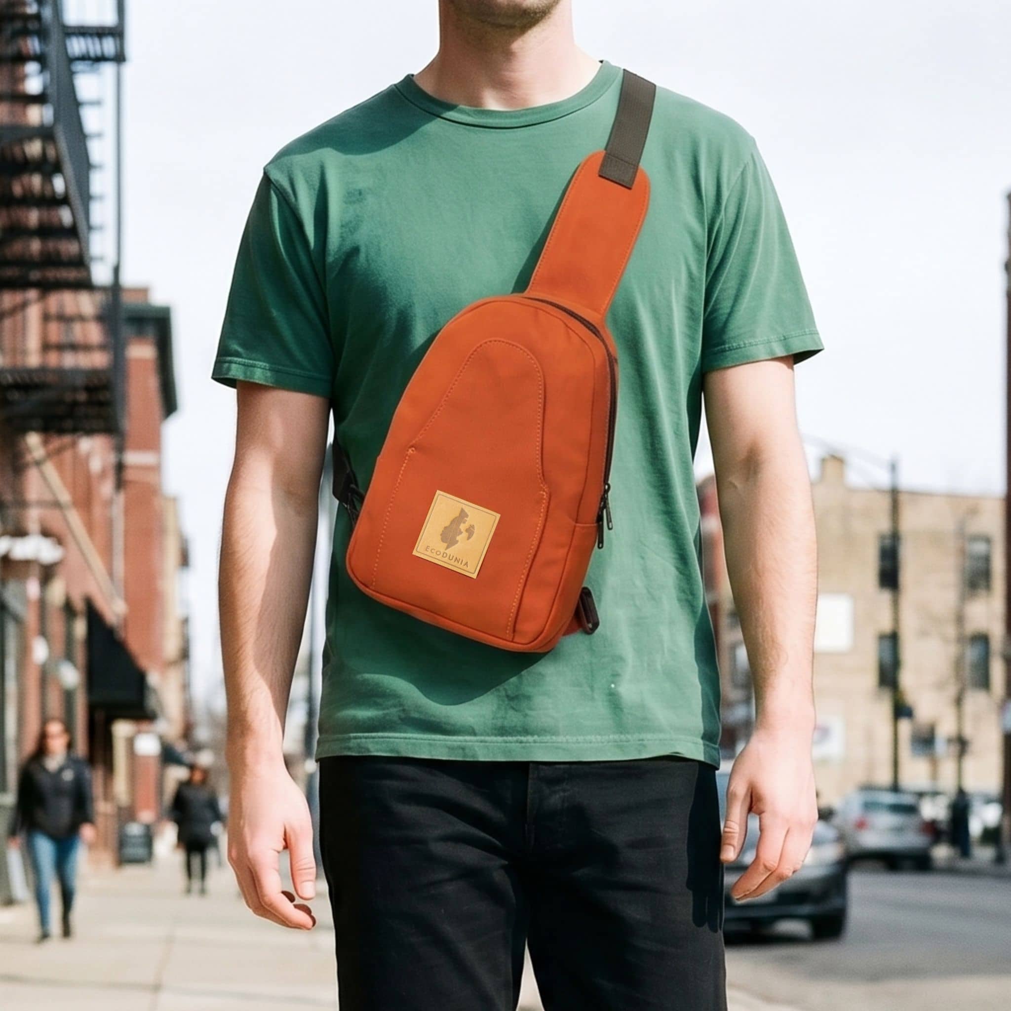 Small Canvas Sling Bag for Women & Men - Buru
