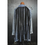 S-2X Hidalgo Falls Denim Jacket with Fringe Details by The Bullish Store