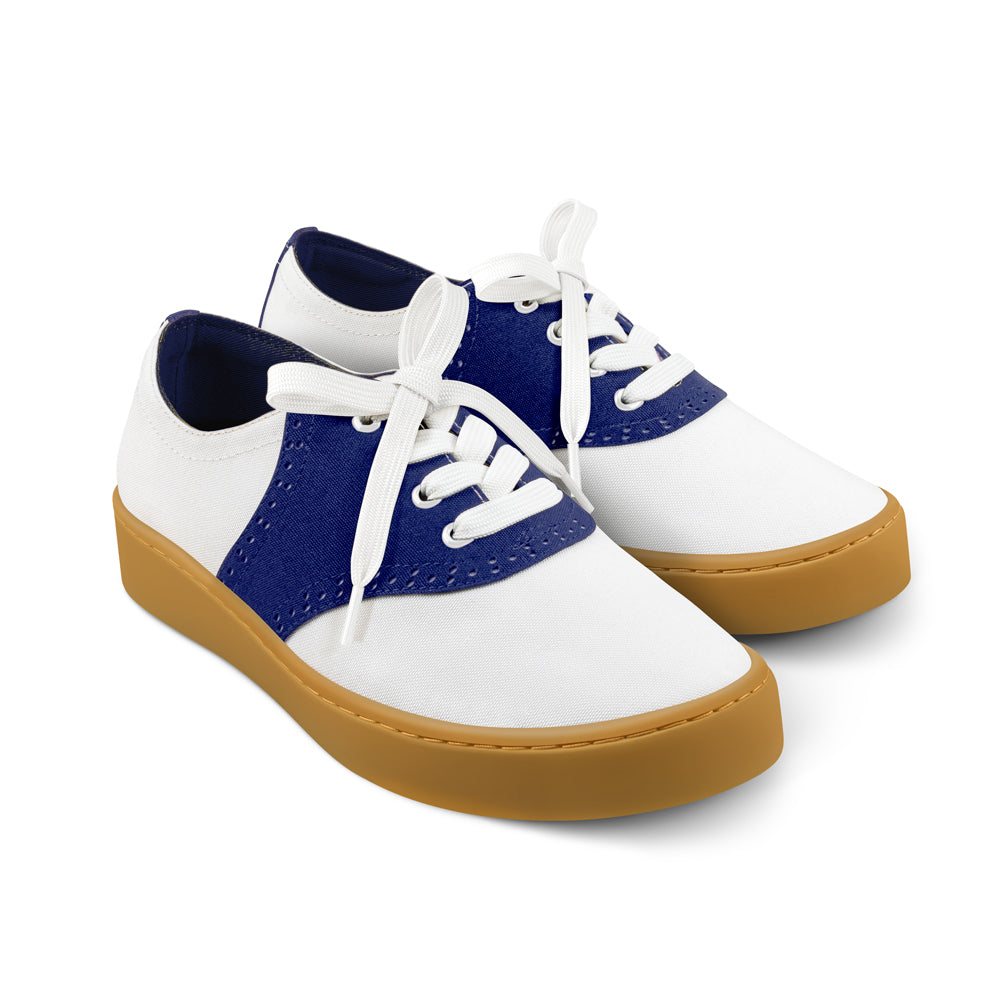 Saddle Blue Casual Sneaker