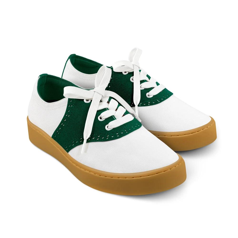 Saddle Green Casual Sneaker by Hot Chocolate Design