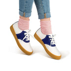 Saddle Blue Casual Sneaker by Hot Chocolate Design