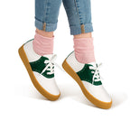 Saddle Green Casual Sneaker by Hot Chocolate Design