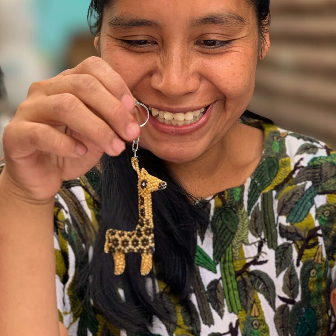 Angel Seed Bead Ornament - Guatemala