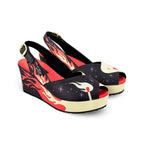 Chocolaticas® She's On Fire Women's Sandal by Hot Chocolate Design