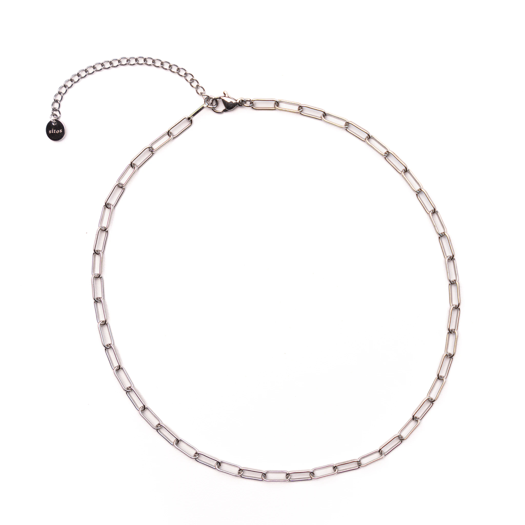 Paperclip Chain Necklace - Colombian Charms Collection by SITOS