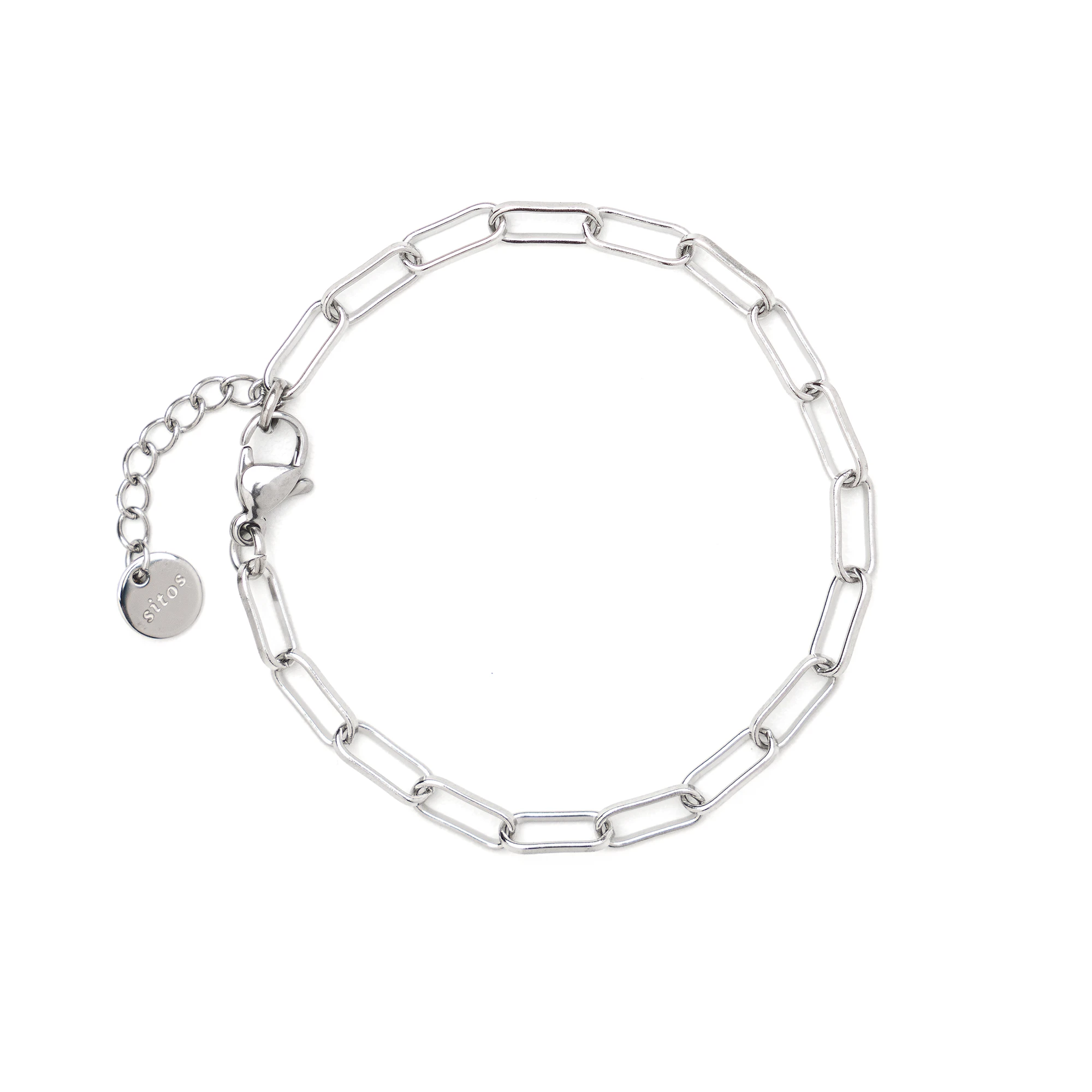 Paperclip Chain Bracelet - Colombian Charms Collection by SITOS