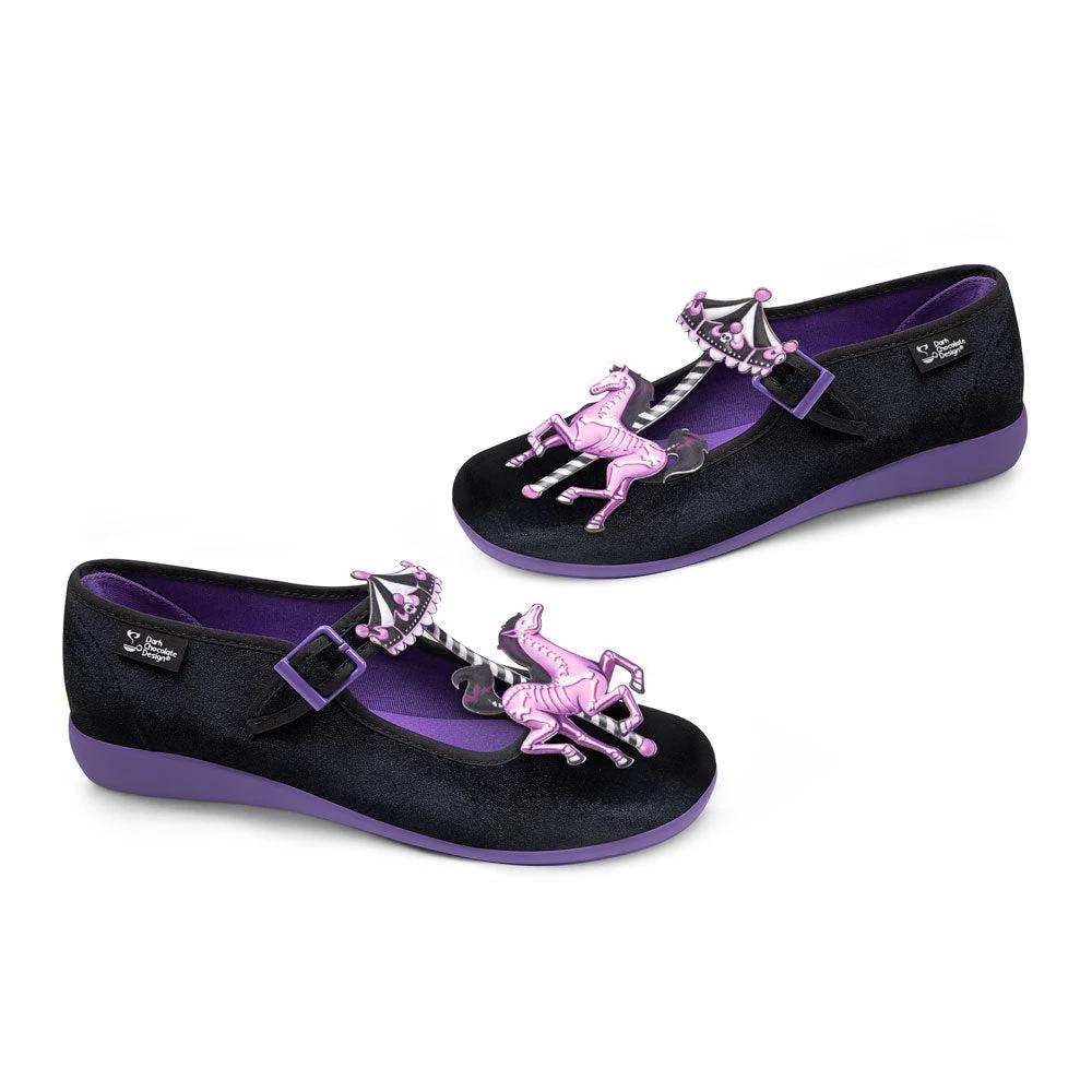 Chocolaticas® Spectral Ride Women's Mary Jane Flat by Hot Chocolate Design