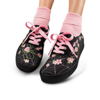 Spider Blossom Casual Sneaker by Hot Chocolate Design