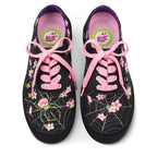 Spider Blossom Casual Sneaker by Hot Chocolate Design