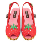 Chocolaticas® Strawbella Women's Sandal by Hot Chocolate Design