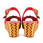 Chocolaticas® Strawbella Women's Sandal by Hot Chocolate Design