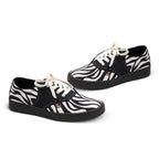 Saddle Zebra Casual Sneaker by Hot Chocolate Design